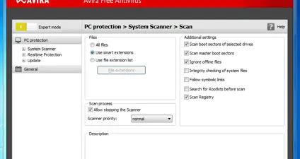 Avira screenshot 4