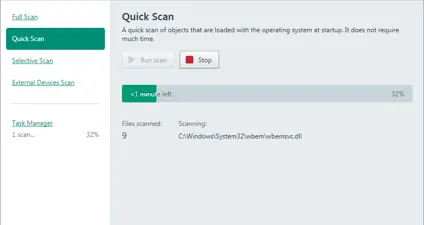 Kaspersky Antivirus screenshot 2