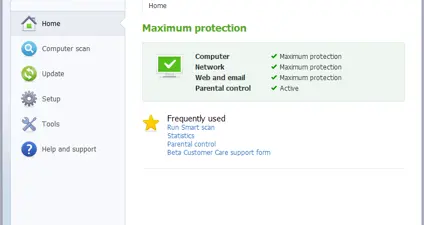 ESET Internet Security screenshot 1