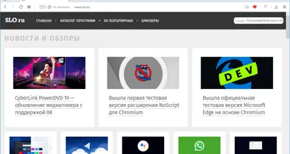 Opera screenshot 1