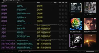 Tauon Music Box screenshot 1