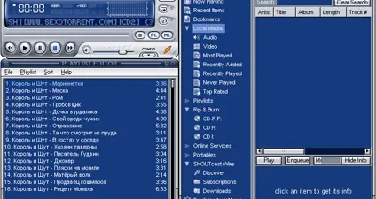Winamp screenshot 1